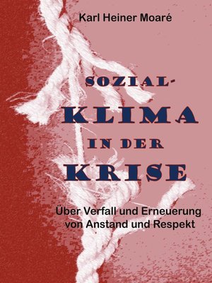 cover image of Sozial-Klima in der Krise